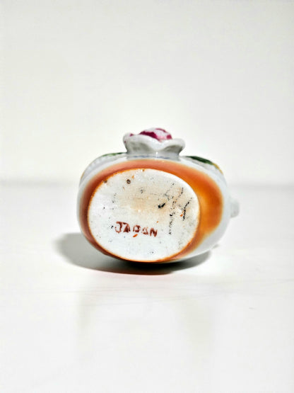 Miniature Porcelain Vase in Orange