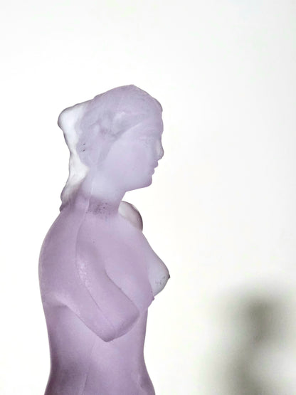 Cesare Toso Venetian Purple Glass "Venus"