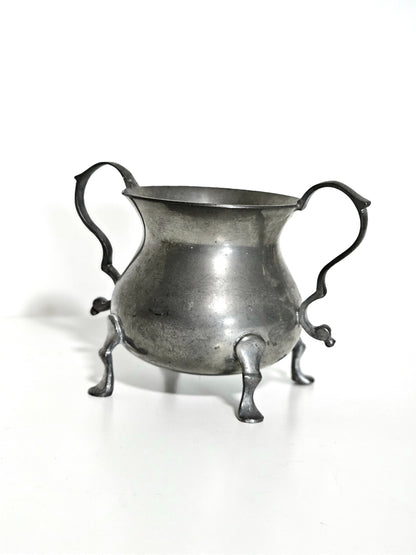 Steiff Williamsburg Pewter Sugar Jar