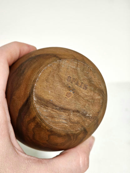 Turned Wood Spain Apple Stash