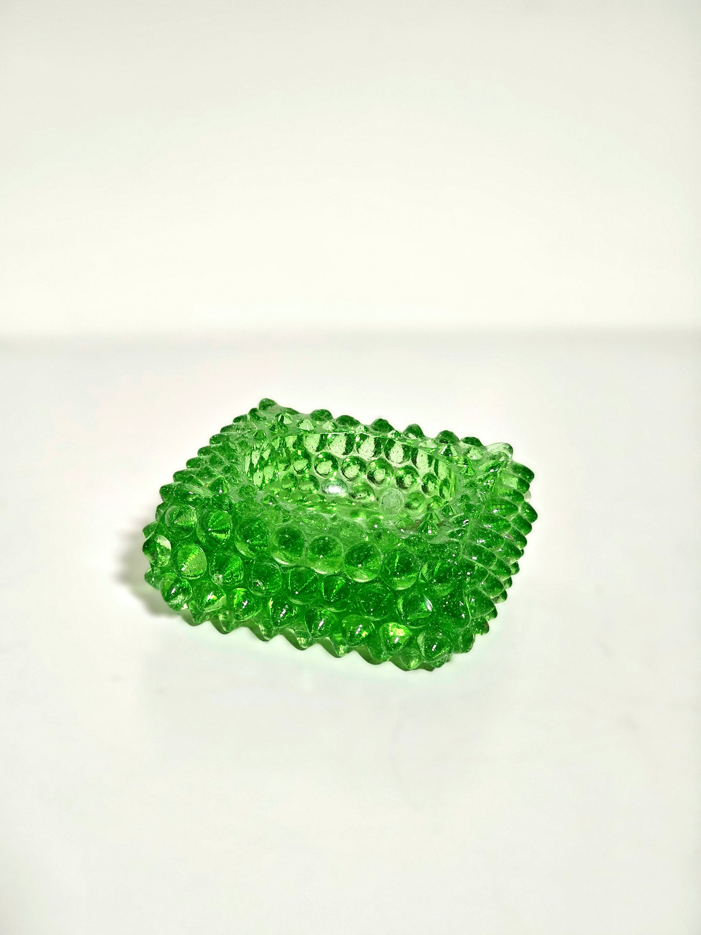 Fenton Spiky Hobnail Salt Cellar