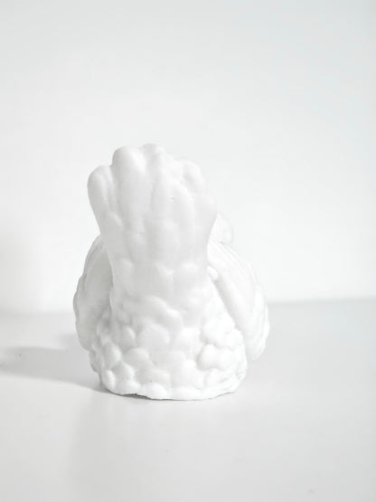 Santini Alabaster Dove Candleholder
