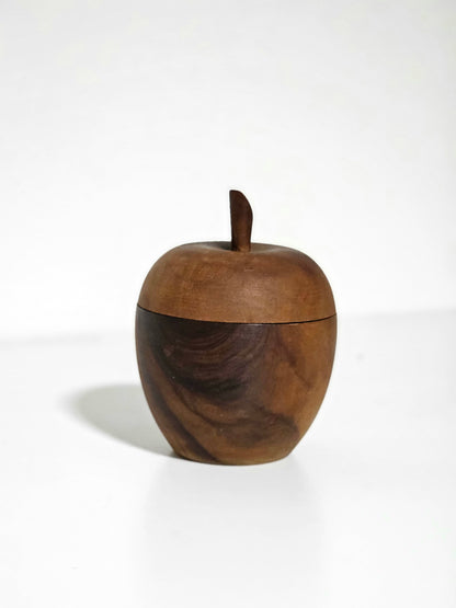 Turned Wood Spain Apple Stash